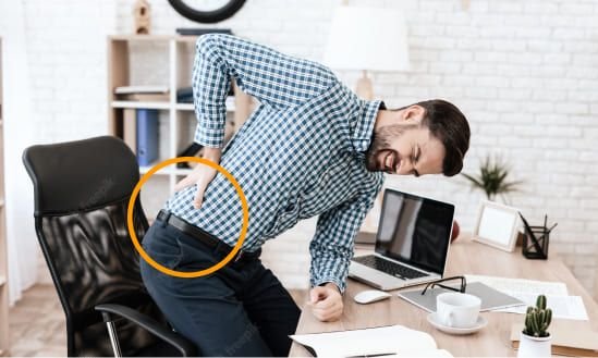 Uncomfortable shifting